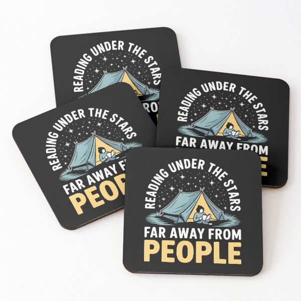 Item preview, Reading Under The Stars Far Away From People Book Lover designed and sold by KristyCharleen.
