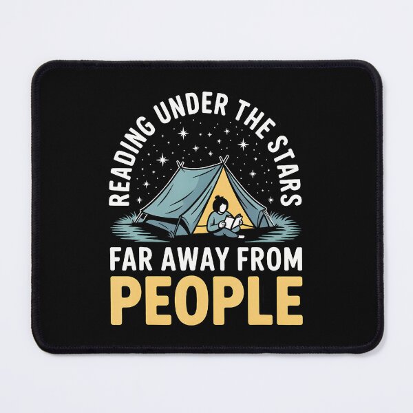 Item preview, Reading Under The Stars Far Away From People Book Lover designed and sold by KristyCharleen.