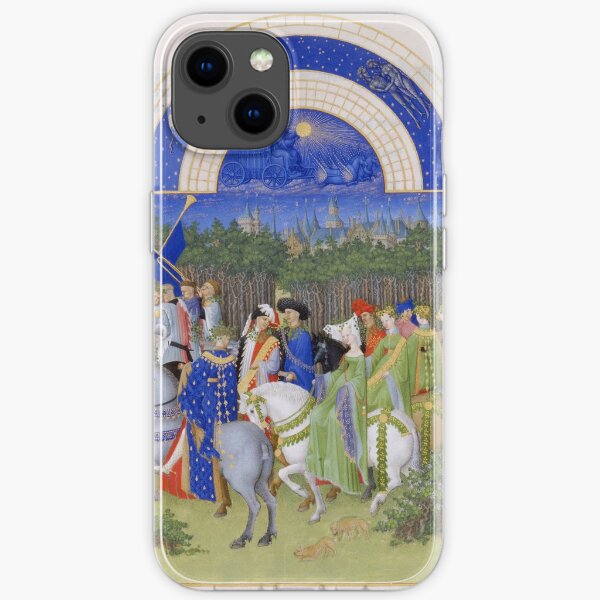 Les Très Riches Heures du duc de Berry 15th Century by Frères de Limbourg iPhone Soft Case