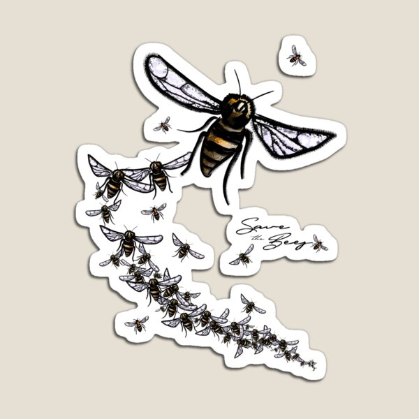 Save the Bees Magnet