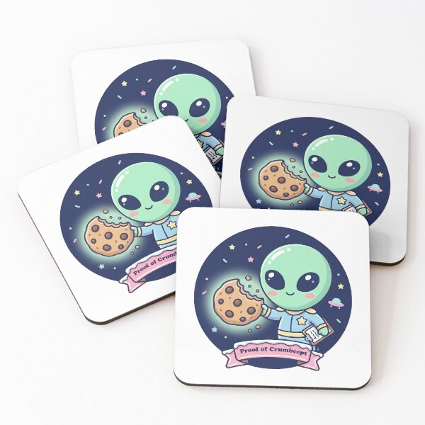 Item preview, Proof of Crumbcept — Alien Evidence, Bitten Cookie designed and sold by gstevensonart.
