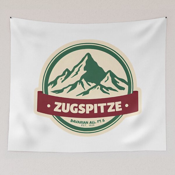 Item preview, Zugspitze Vintage Mountain Tee | Garmisch-Partenkirchen Bavaria | Retro Alpine Adventure Shirt designed and sold by Aesthynova.