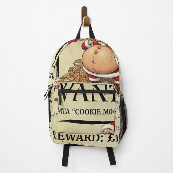 Item preview, WANTED: Santa "Cookie Monster" Claus designed and sold by AlphaPrint2410.
