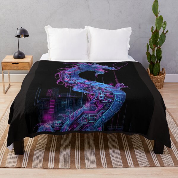 Item preview, Cyberpunk Dragon Circuit designed and sold by NovaOtaku.