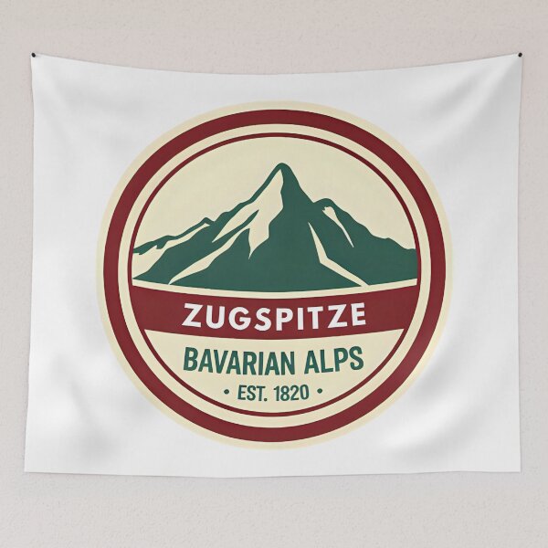 Item preview, Zugspitze Vintage Mountain Tee | Garmisch-Partenkirchen Bavaria | Retro Alpine Adventure Shirt designed and sold by Aesthynova.