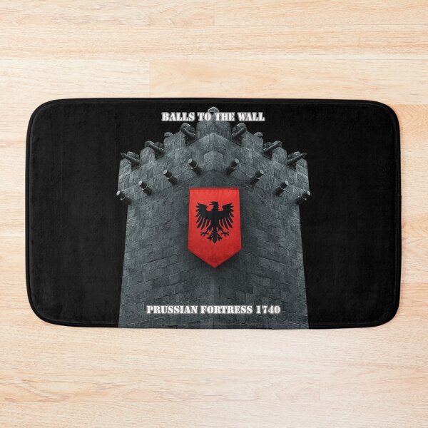Item preview, Balls to the Wall – Prussian Fortress 1740 designed and sold by GeoWhimsy Studio.