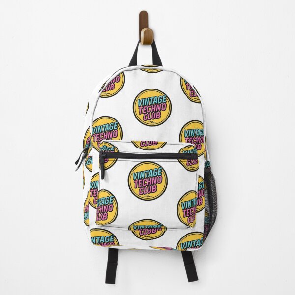 Item preview, Vintage Techno Club – Retro Rave Logo designed and sold by |TRSSHOP|.