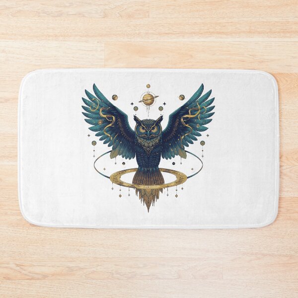 Item preview, Cosmic Guardian Owl designed and sold by EsolinNova.