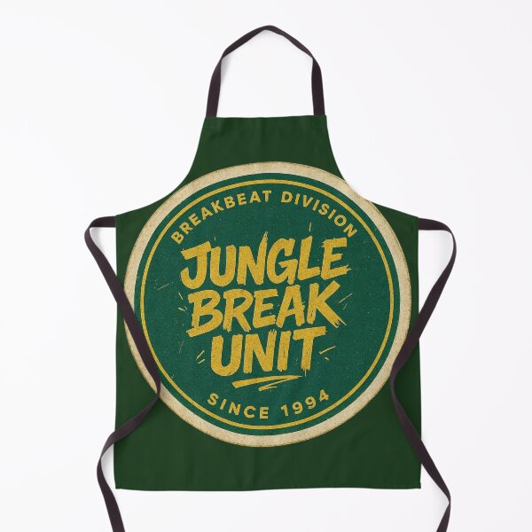 Item preview, Jungle Break Unit – Oldschool Jungle & DnB Badge designed and sold by |TRSSHOP|.