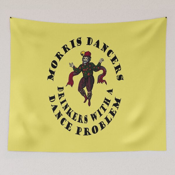 Item preview, Morris Dancers Drinkers With A Dance Problem Colored lllustration designed and sold by taiche.