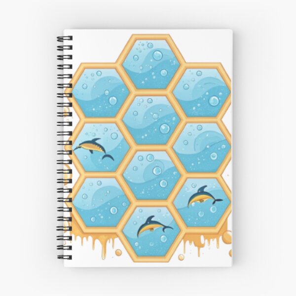 Item preview, Dolphins Living in Beehives designed and sold by Fabrifrank.