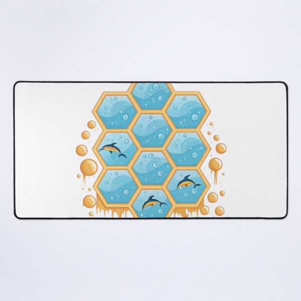 Item preview, Dolphins Living in Beehives designed and sold by Fabrifrank.
