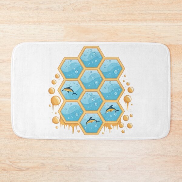 Item preview, Dolphins Living in Beehives designed and sold by Fabrifrank.