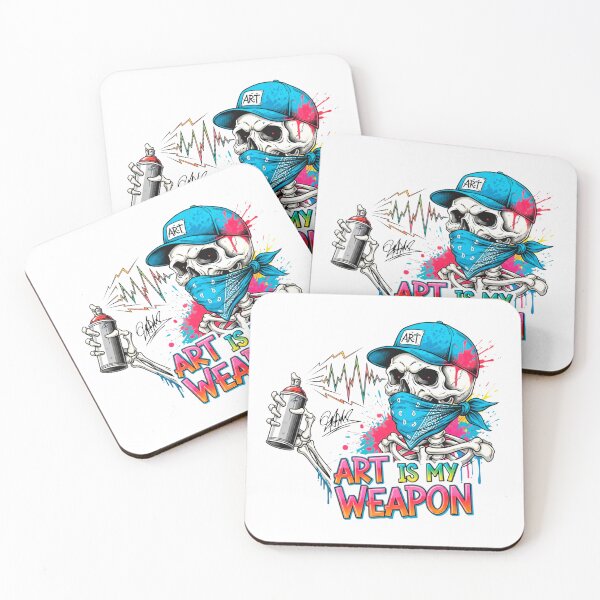 Item preview, Graffiti Artist Skeleton Quote designed and sold by SholoStudio.
