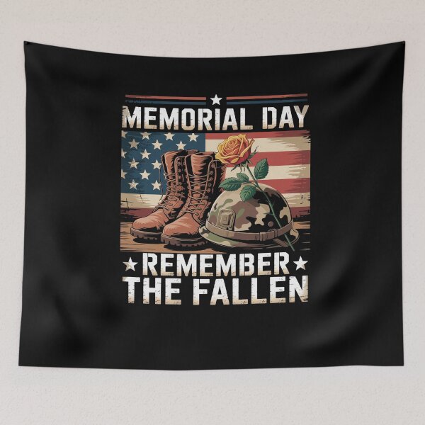 Item preview, Memorial Day Remember The Fallen Veterans designed and sold by MaryoKing.