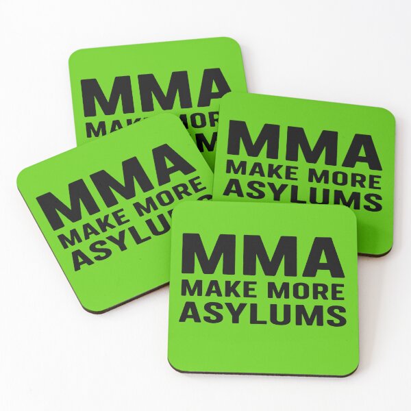 Item preview, MMA - Make More Ayslums (Funny TShirt) designed and sold by BrainLag Studio.