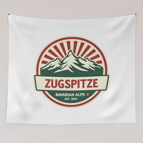 Item preview, Zugspitze Vintage Mountain Tee | Garmisch-Partenkirchen Bavaria | Retro Alpine Adventure Shirt designed and sold by Aesthynova.