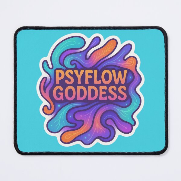 Item preview, Psyflow Goddess – Psychedelic Rave Feminine Design designed and sold by |TRSSHOP|.