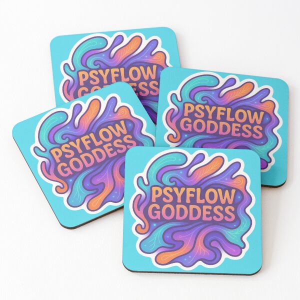 Item preview, Psyflow Goddess – Psychedelic Rave Feminine Design designed and sold by |TRSSHOP|.