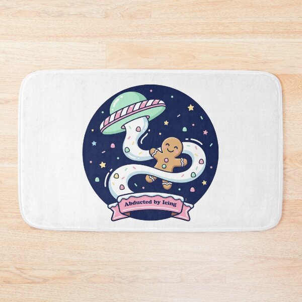 Item preview, Abducted by Icing — Frosting Ribbon Beam, Kawaii UFO designed and sold by gstevensonart.