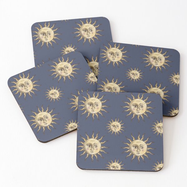 Item preview, Medieval sunshine - on dark blue designed and sold by Luci Power.