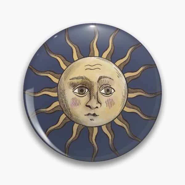 Item preview, Medieval sunshine - on dark blue designed and sold by Luci Power.