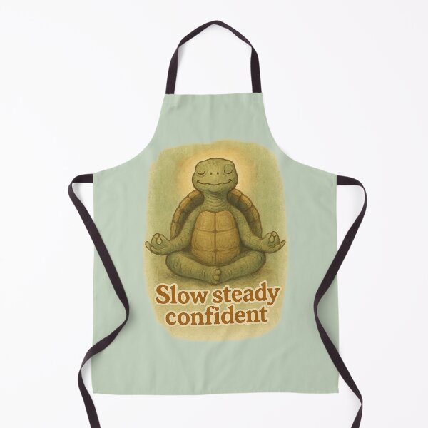 Item preview, Slow Steady Confident Tortoise designed and sold by ChirpInc.