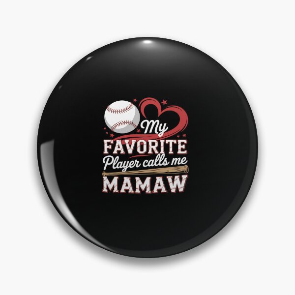 Item preview, My Favorite Player Calls Me Mamaw Baseball designed and sold by Kcgarciaso.