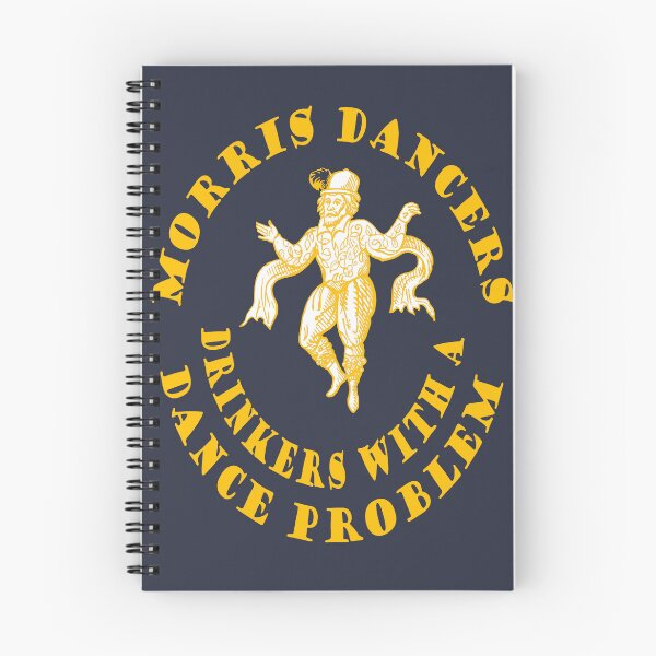 Item preview, Morris Dancers Drinkers With A Dance Problem Yellow Design designed and sold by taiche.