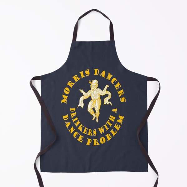 Item preview, Morris Dancers Drinkers With A Dance Problem Yellow Design designed and sold by taiche.