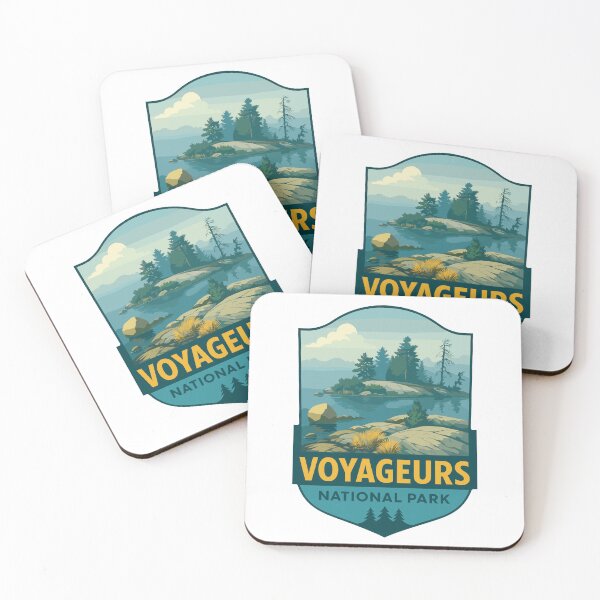 Item preview, Voyageurs National Park Minnesota Lake Sticker designed and sold by Ismeal Von.