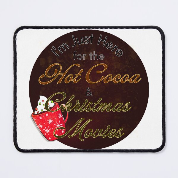 Item preview, Hot Cocoa Christmas Movies Design designed and sold by LP Slow Art.