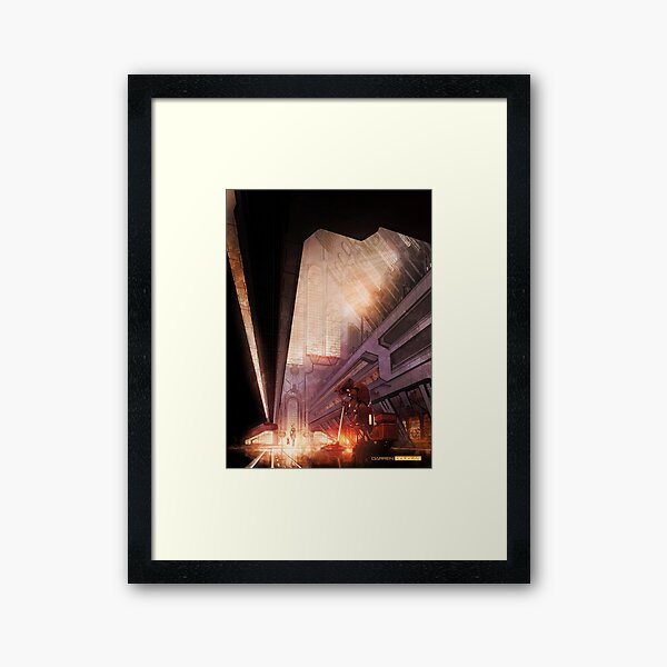 'The Janitor' Framed Art Print