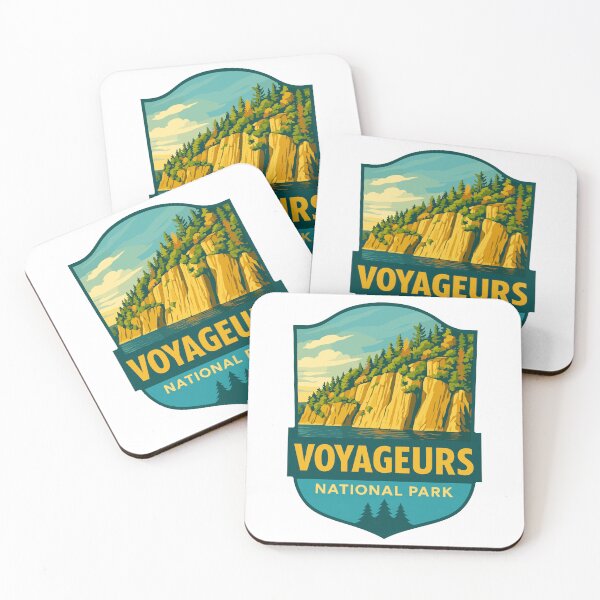 Item preview, Voyageurs National Park Minnesota Lake Sticker designed and sold by Ismeal Von.
