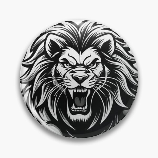 Item preview, Roaring Lion Power Emblem designed and sold by Krfto.