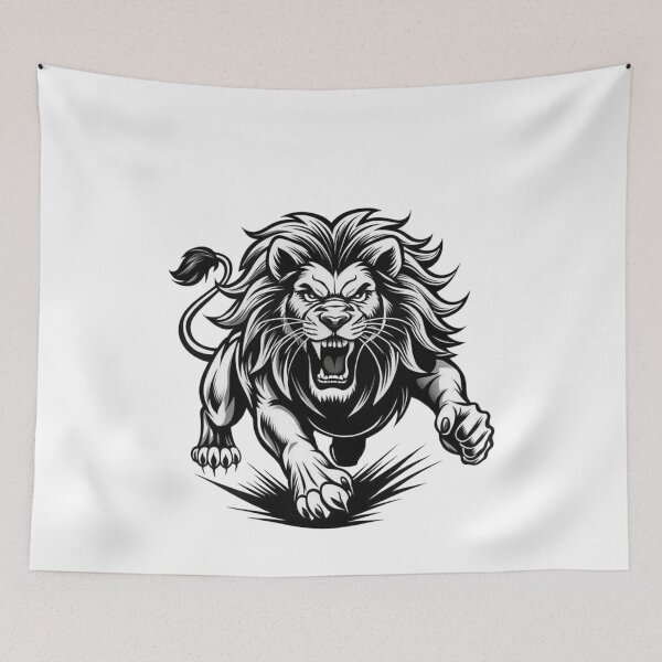 Item preview, Roaring Lion Power Emblem designed and sold by Krfto.