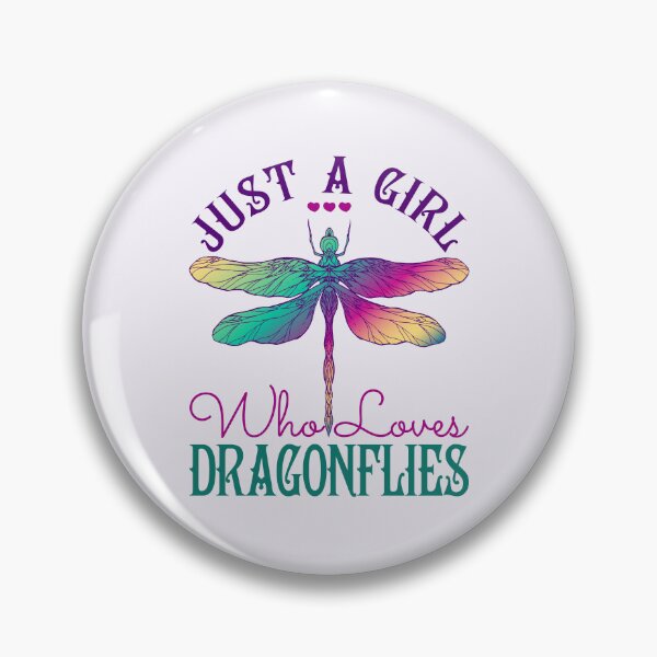 Item preview, Just a Girl Who Loves Dragonflies Dragonfly Lover designed and sold by jaygo.