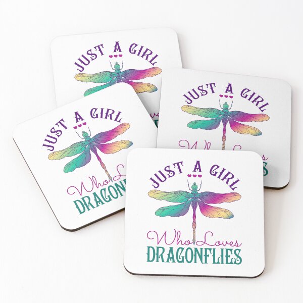 Item preview, Just a Girl Who Loves Dragonflies Dragonfly Lover designed and sold by jaygo.