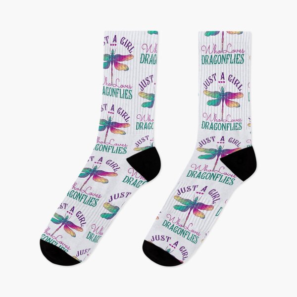 Item preview, Just a Girl Who Loves Dragonflies Dragonfly Lover designed and sold by jaygo.