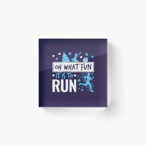 Item preview, Oh What Fun It Is to Run Running Christmas designed and sold by jaygo.
