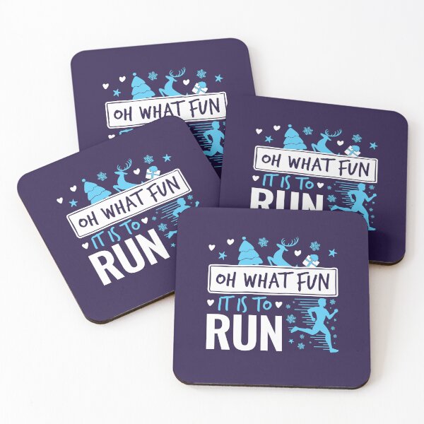Item preview, Oh What Fun It Is to Run Running Christmas designed and sold by jaygo.