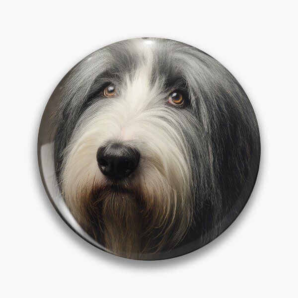 Item preview, Bearded Collie Portrait designed and sold by Elisabeth Lucas.