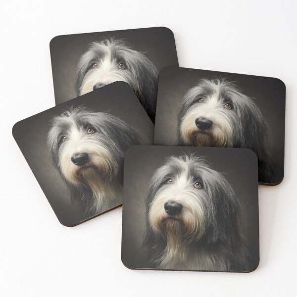 Item preview, Bearded Collie Portrait designed and sold by Elisabeth Lucas.