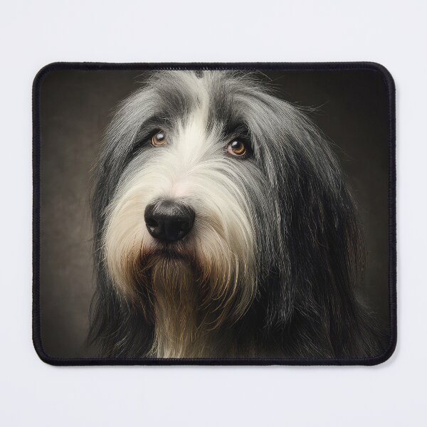 Item preview, Bearded Collie Portrait designed and sold by Elisabeth Lucas.