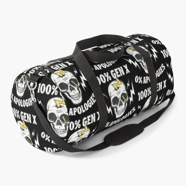 Item preview, 100 Gen X 0 Apologies Generation X Reunion Punk Rock Skull designed and sold by LeanneSandra.