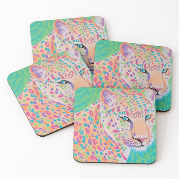 Item preview, Pastel leopard designed and sold by MarlaMorrisonArt.