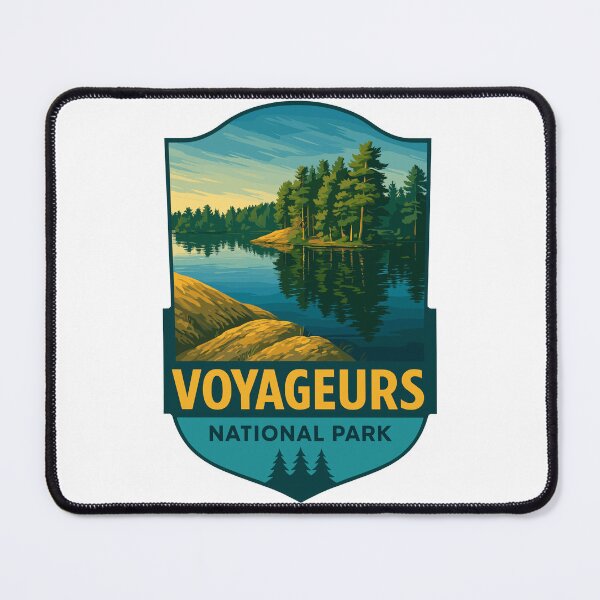 Item preview, Voyageurs National Park Minnesota Lake Sticker designed and sold by Ismeal Von.