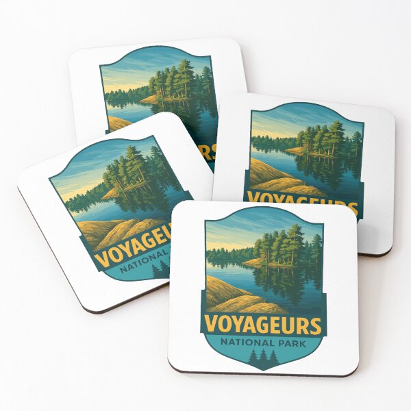 Item preview, Voyageurs National Park Minnesota Lake Sticker designed and sold by Ismeal Von.