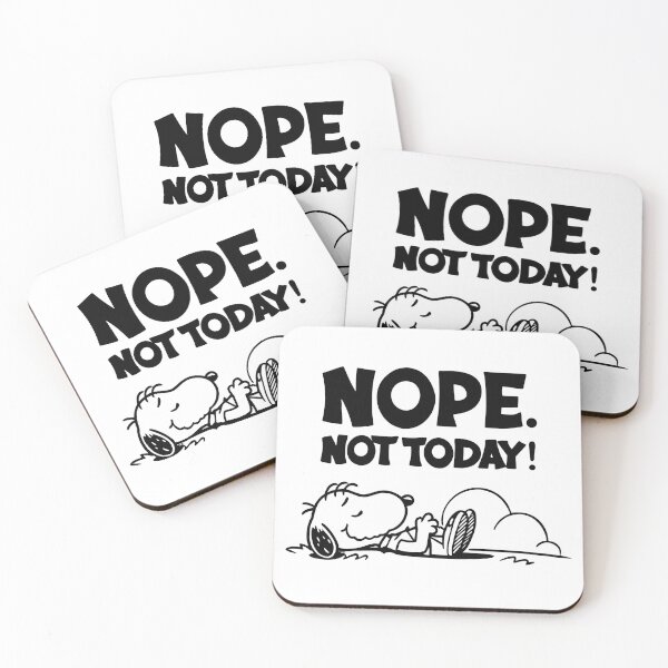 Item preview, Nope not today funny lazy dog sleeping  designed and sold by Trenddesigns24.