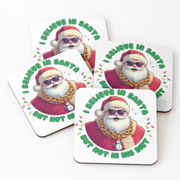 Item preview, Santa's Anti-Diet-Funny Xmas Design  designed and sold by YASSER HEGAZY.